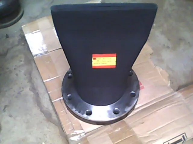 DN200 Factory Direct Sale Food Grade Flexible Ffkm Durable Drainage Pipe Of Medella Breast Pump Flanged Black Duckbill Valve