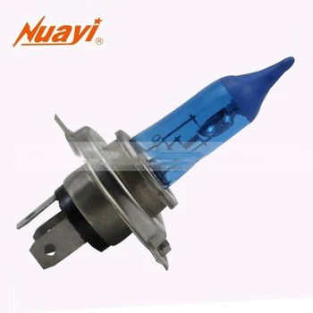 Автомобильная лампа H4, супер белая галогенная лампа 12 В 100/90 Вт, автомобильная фара