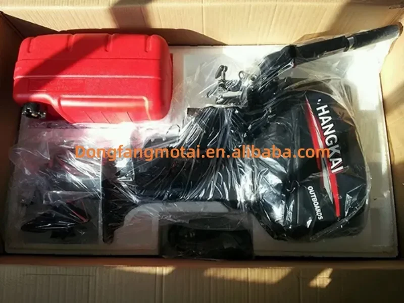 Hot Sale HangKai Boat Engine Ship Outboard Motors New Saltwater 18HP 2 Stroke Gasoline Outboard Motors