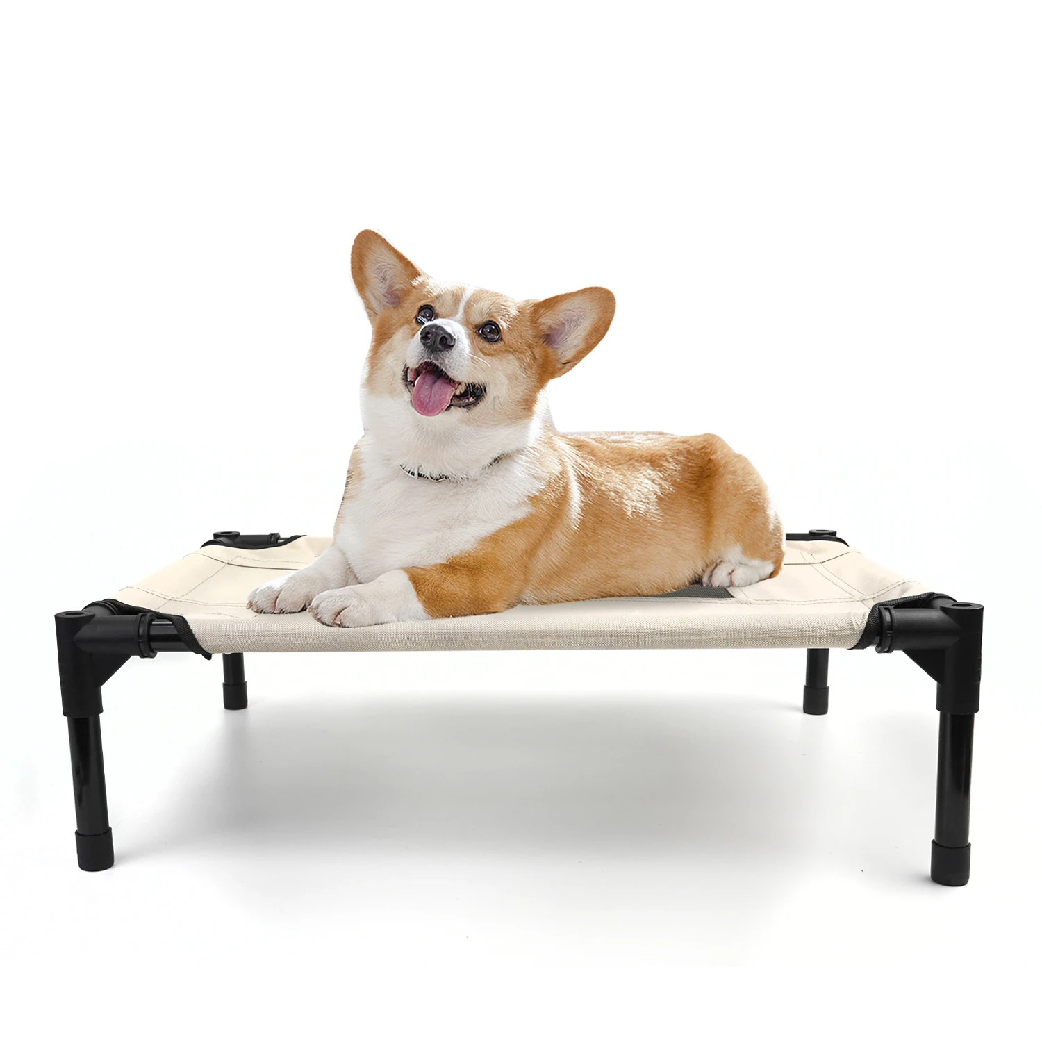 Wholesale Pet Bed Elevated Large Trampoline Raised Durable Chew Proof Elevated Foldable Elevated Dog Bed Cot