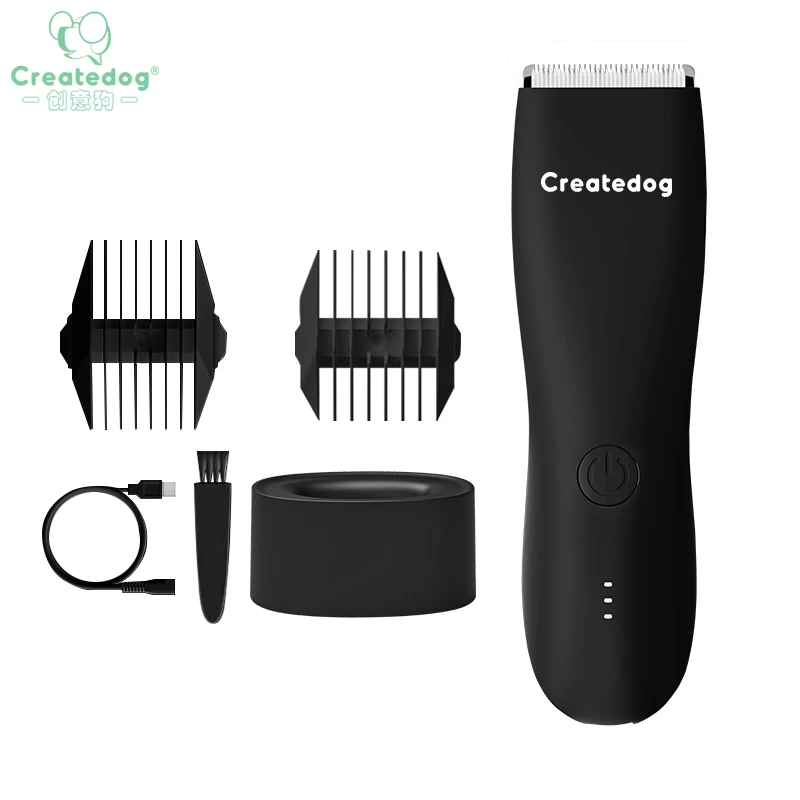 Профессиональный Электрический личный уход Съемная Водонепроницаемая электрическая машинка для стрижки волос триммер для тела для мужчин