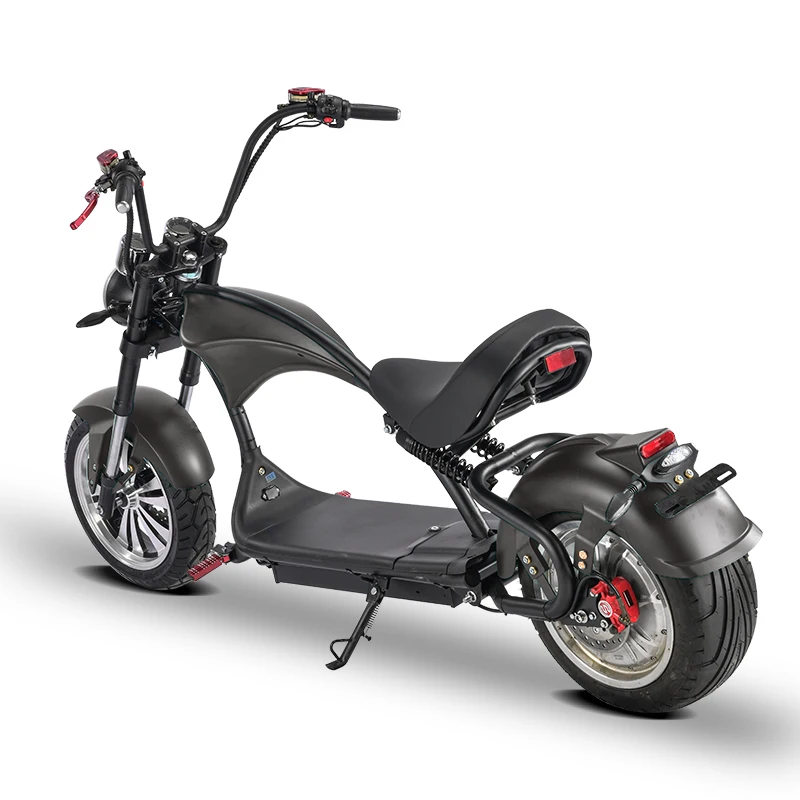 EU Warehouse Removeable Lithium Battery Electric Scooter Citycoco Adults Powerful Fast Speed E Chopper Scooter COC EEC