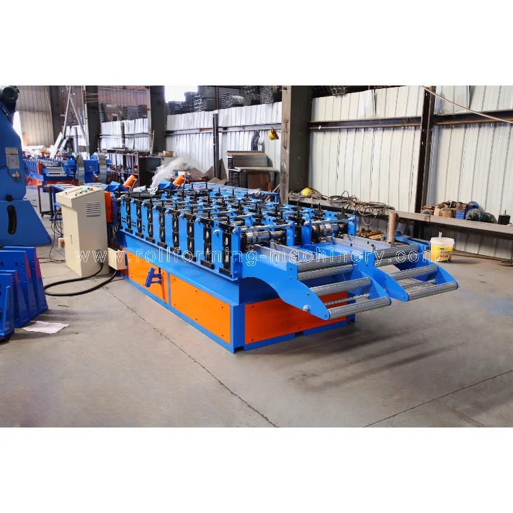 Steel Processing Parts Galvanized Dual U Purlin Channel Roll Forming  Machine
