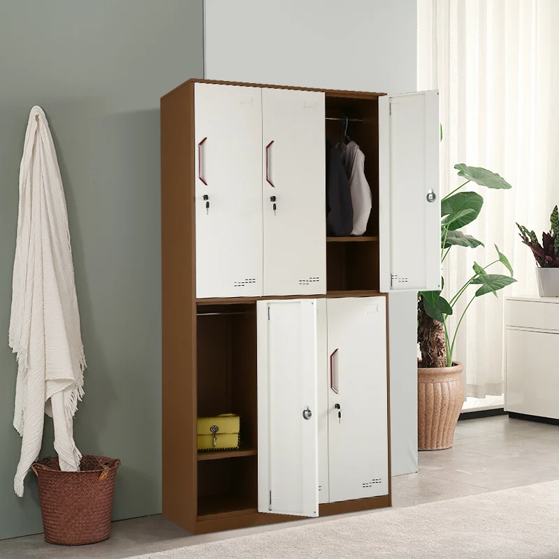 bedroom wardrobe design 6 door steel almirah godrej design with price list