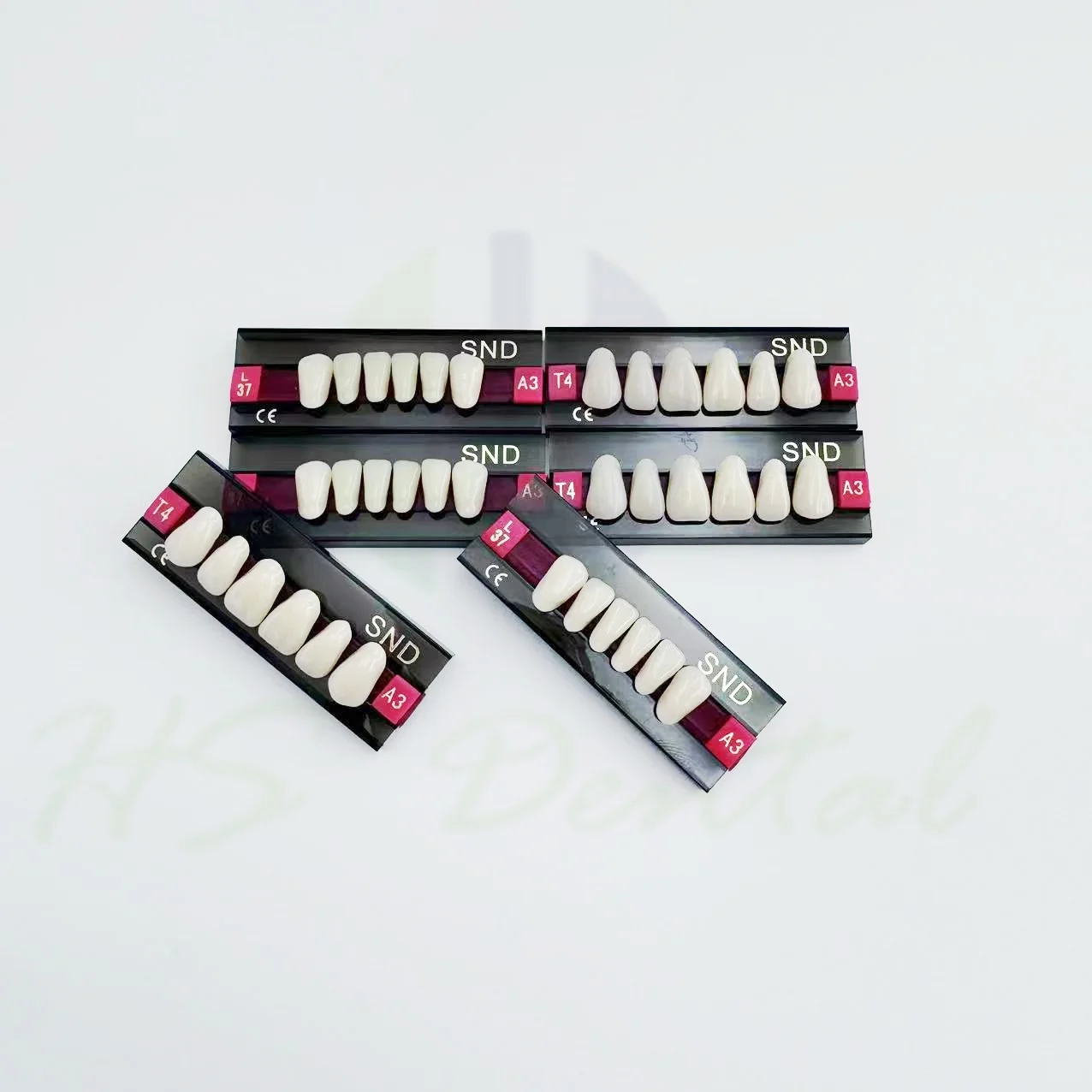 Factory price Full Mouth Acrylic Resin Teeth Dental Lab Use Resin Teeth  Acrylic Resin Teeth Dental Lab Use Three Layer