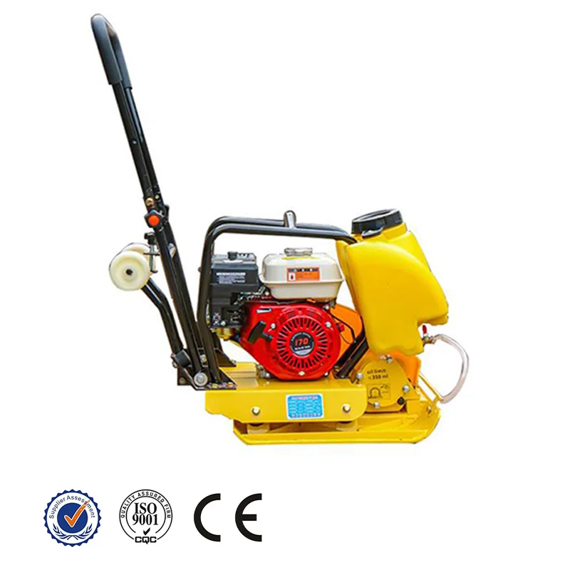 2024 Hot Sale Construction Machinery Loncin Plate Compactor 196cc Hand Plate Compactor Machine Vibration Plate Machine Compactor