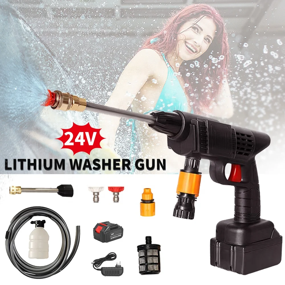 Portable 12 volt water pump portable high pressure car washer water saving car washing machine