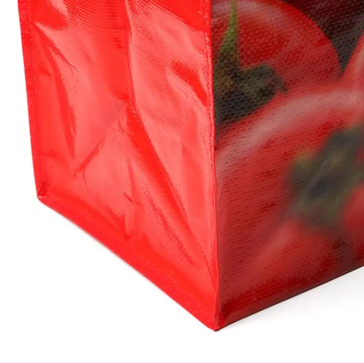 2024 Cheap Reusable PP non woven shopping grocery beer tote bag with long handles