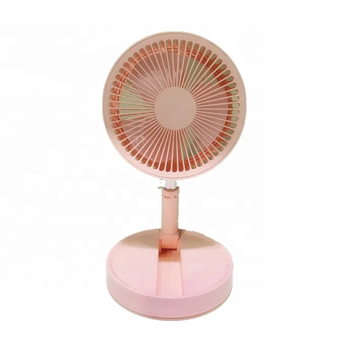 Home Apllinace 7200mAh Rechargeable USB Rotating Handy Fan
