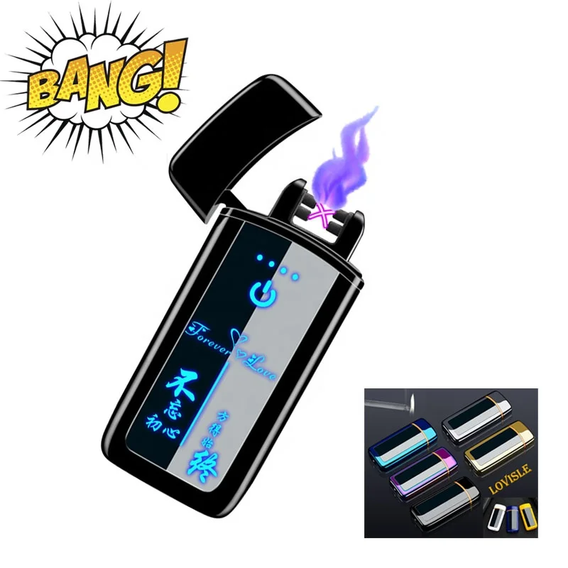 
Lovisle Tech Electric Barbecue Long Slim Rechargeable Usb Candle Wind proof Kitchen Bbq Lighter 