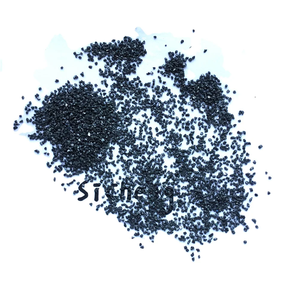 China factory silicon carbide black 98%min SIC grits abrasive price