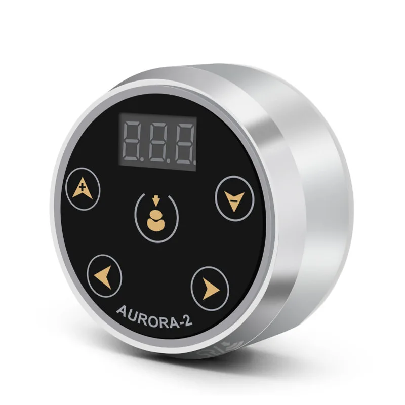 Factory  Sales Professional Tattoo Power Supply Aurora II Power Supply 2nd Gen l Voltage Dual Outputs Fits All Tattoo Machines