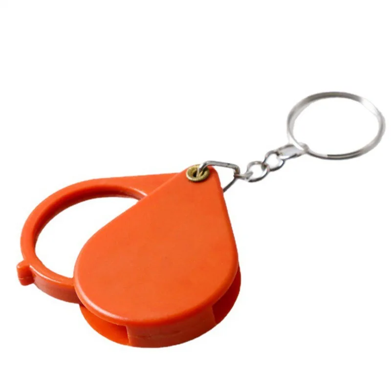 Portable Magnifying Glass Reading Amplifier For The Elderly Reading Hd Reading Mirror Keychain Magnifying Glass