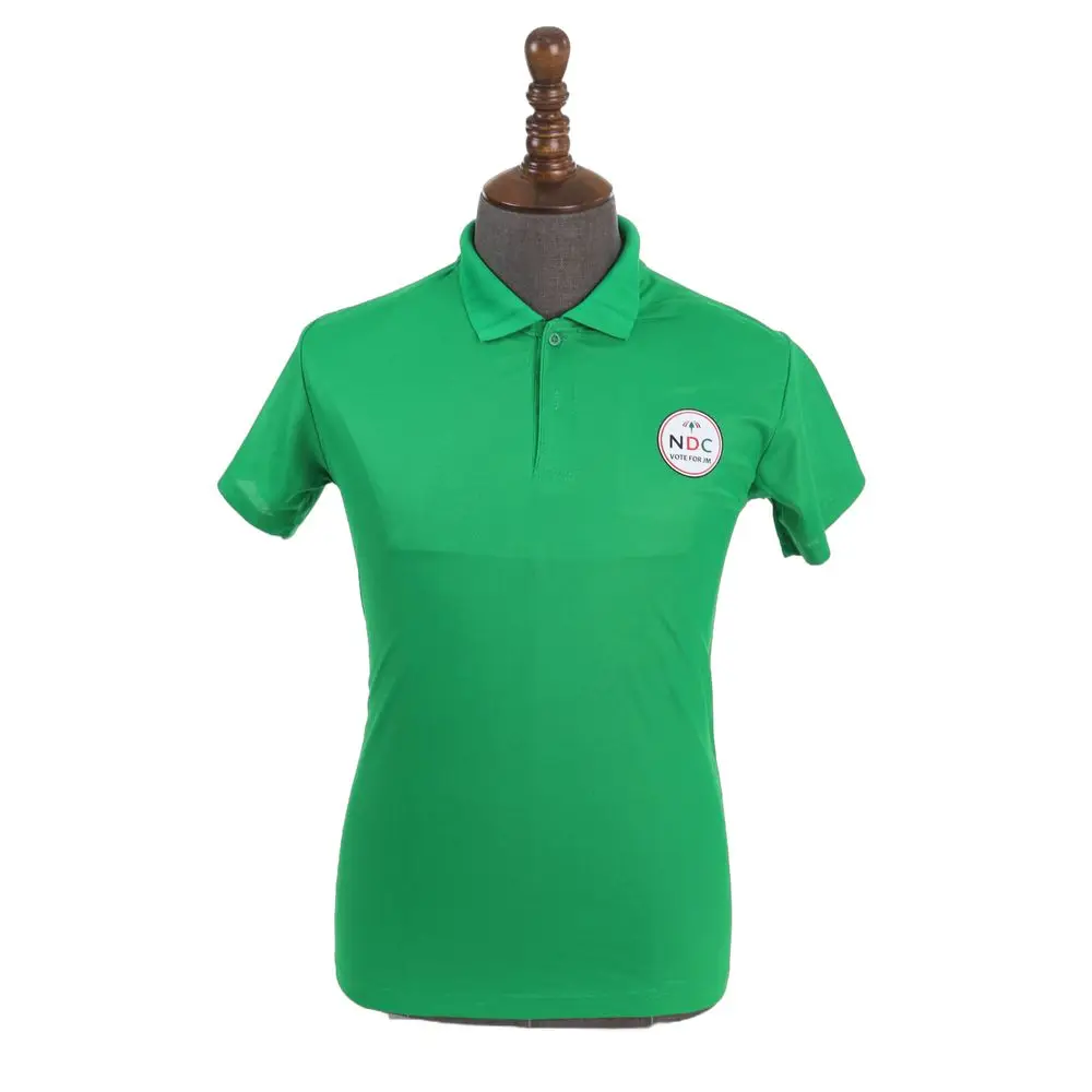 Wholesale Ghana President Election Campaign Short Sleeve Custom Logo Printing Polo T-shirt For Election Promotional Items