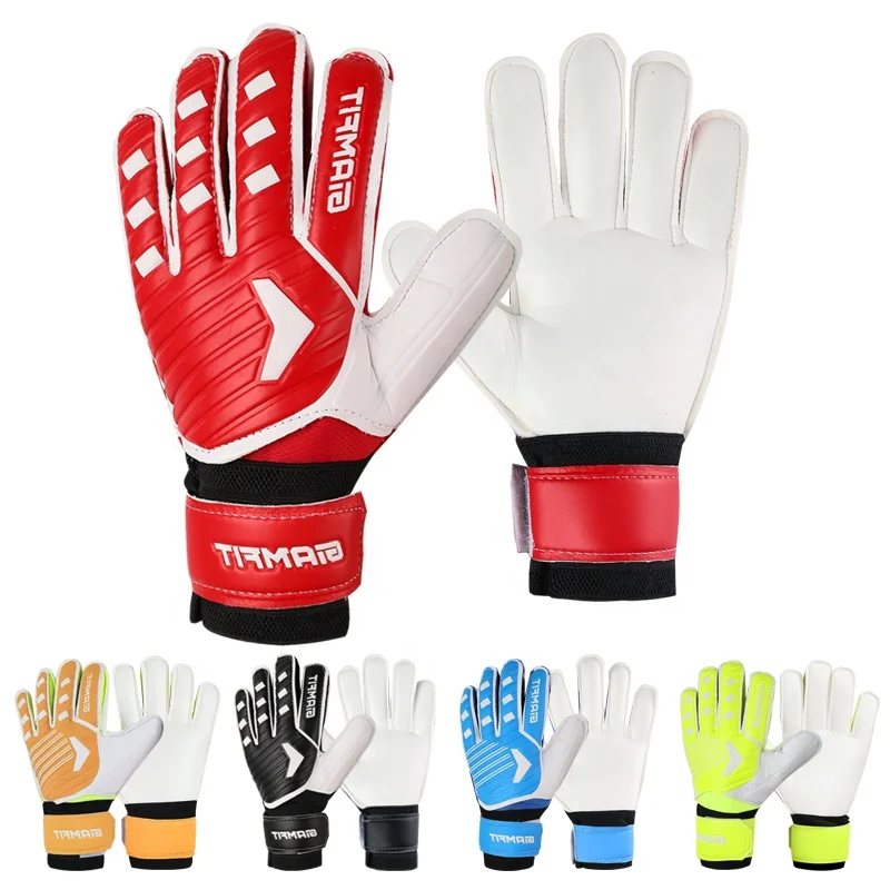 Adult Breathable Professional Soccer Goalkeeper Gloves With Strong Protection Finger Guard Latex Football Goalkeeper Gloves