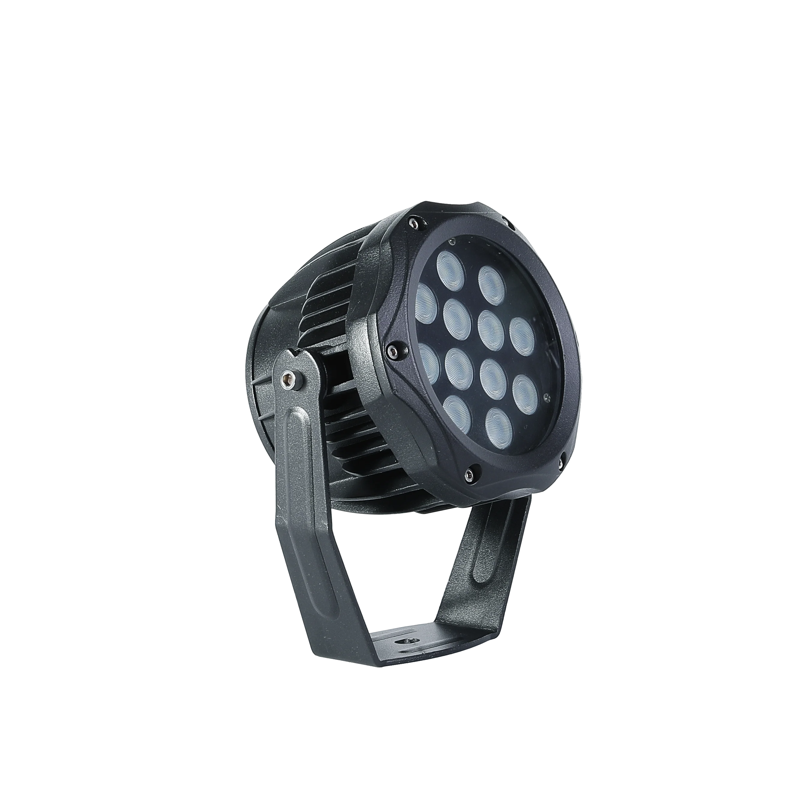 Max.27W LED SPOT LIGHT fixture IP66 water-proof monochrome RGB 3in1, RGBW 4in1 outdoor landscape palm tree patio garden lighting