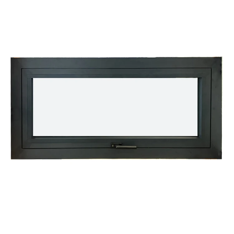 Minglei Wind-proof Sound Proof Powder Coating Aluminum Profile Awning Casement Window with Screen