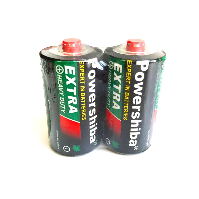 Powershiba бренд 1 5 v Высочайшее качество um-1 r20 батареи для Эфиопии