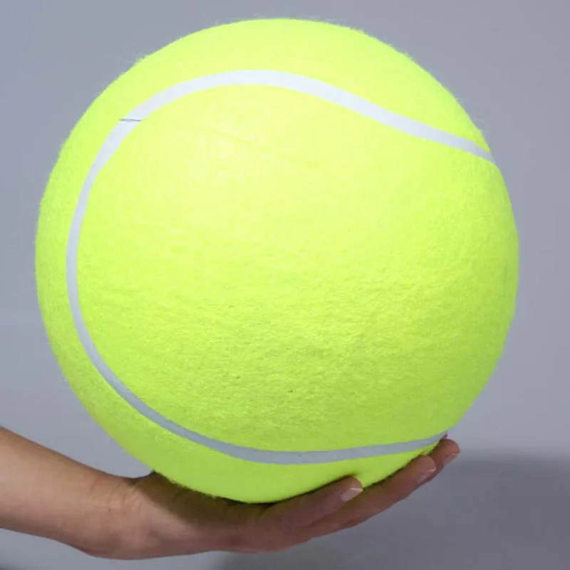 9.5 inch 24cm inflatable customized holiday event gifts name printed signature dog jumbo tennis ball