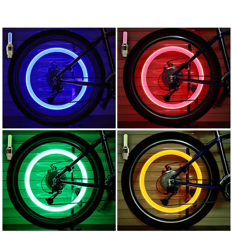 Bicycle Accessories Cycle Light Led Flash Tyre Valve Light For Car Bike Bicycle Motorbicycle Wheel Tire Light