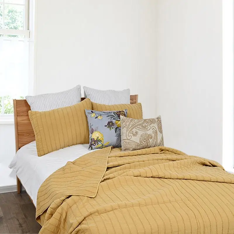 Promotional Black Stripes Colour Bed Sheet Quilt Duvet Bedding Cover Set