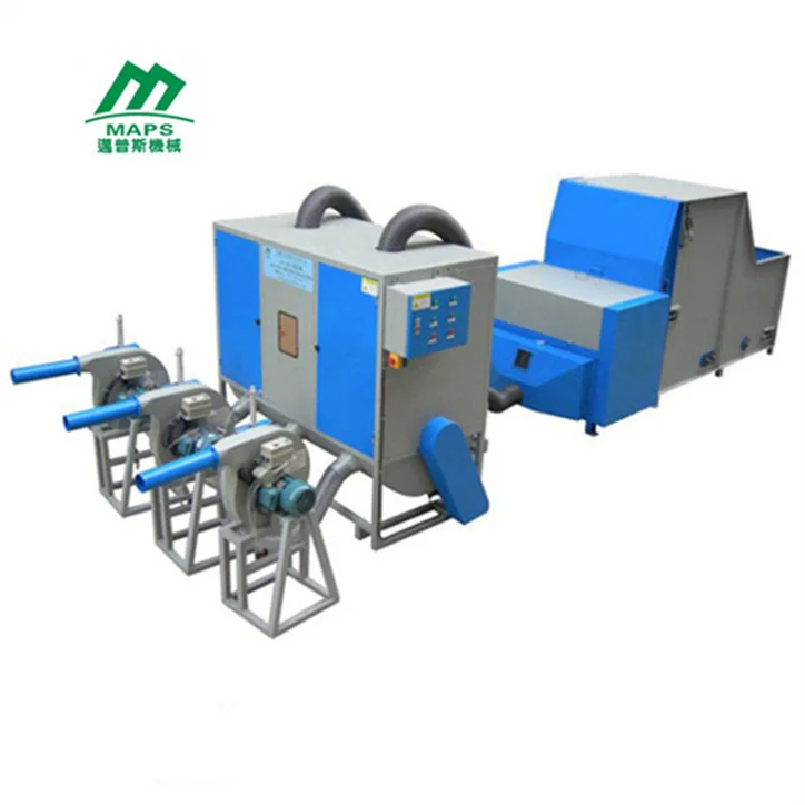 Оптоволоконная машина для открытия тюков из полиэстера и шерсти наполнения