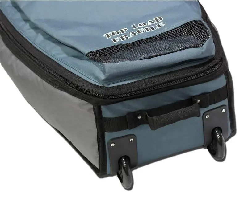 Custom Transport Storage Roller Wheeled Surf Board Surfboard Travel Bag With Wheels