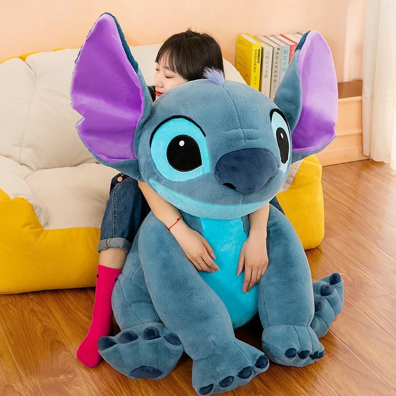Stuffed Animal Toys Factory 35/45/60/80cm Big  Plush Toy Cartoon   Lilo Stitch Doll anime plush toy