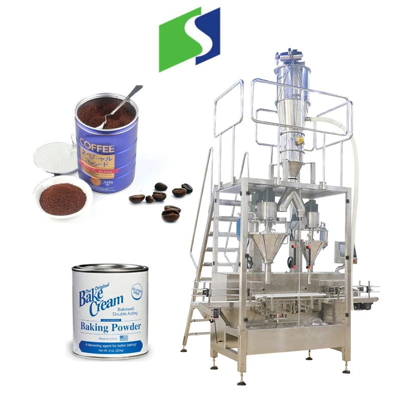Filling spices ginger powder for bottles cans machine auger powder filling