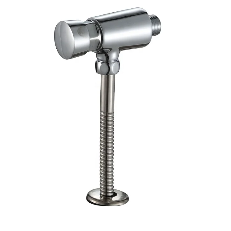 Bathroom Fitting Push Button Urinal Flush Valve For Toilet