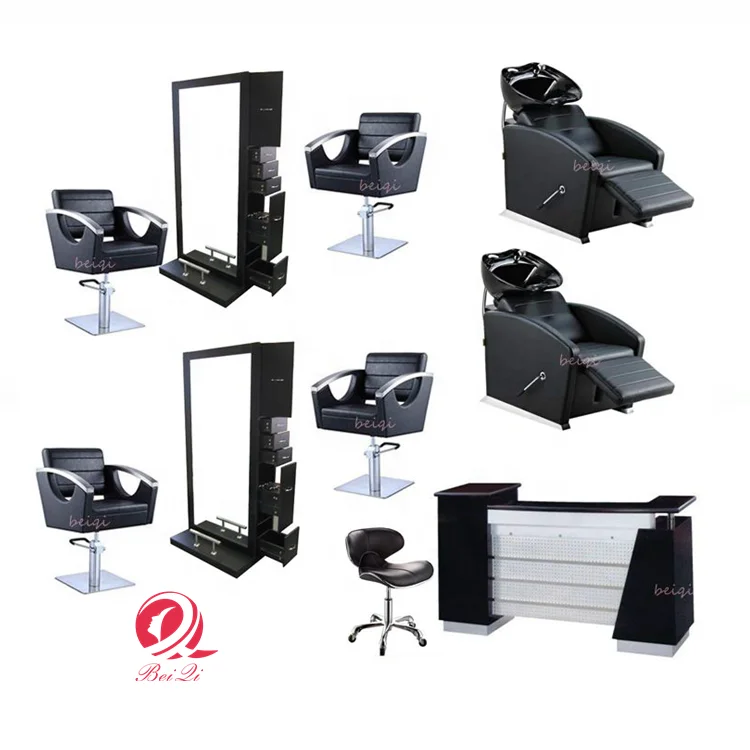 European Hotsale wholesale led takara grey barber chair salon furniture