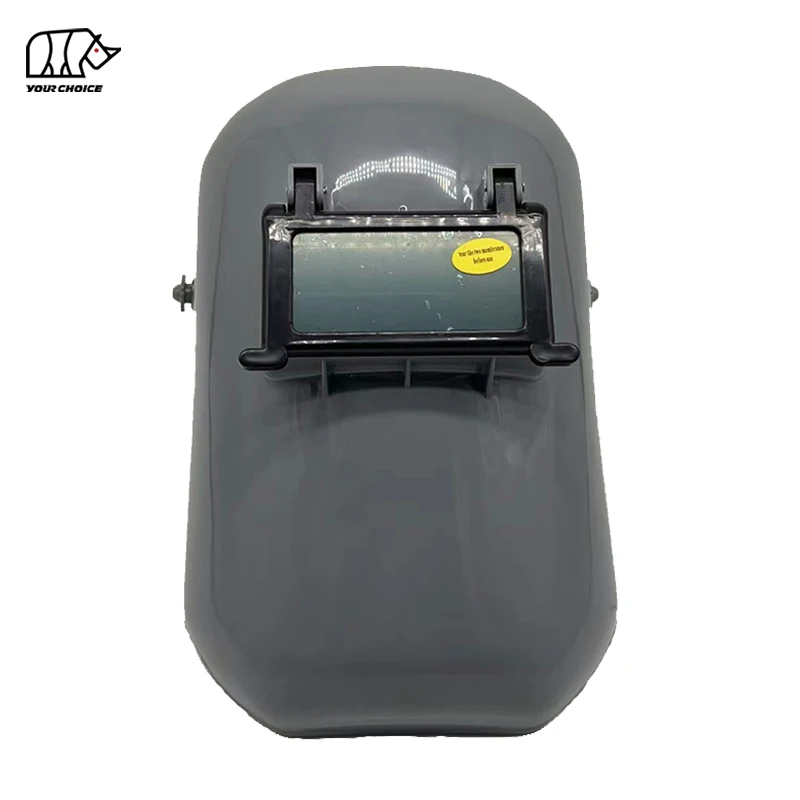 INWELT Industrial Cheap Flip Front Lens PP Material Safety Welding Hood Pipeline Welding Face Shield Helmet