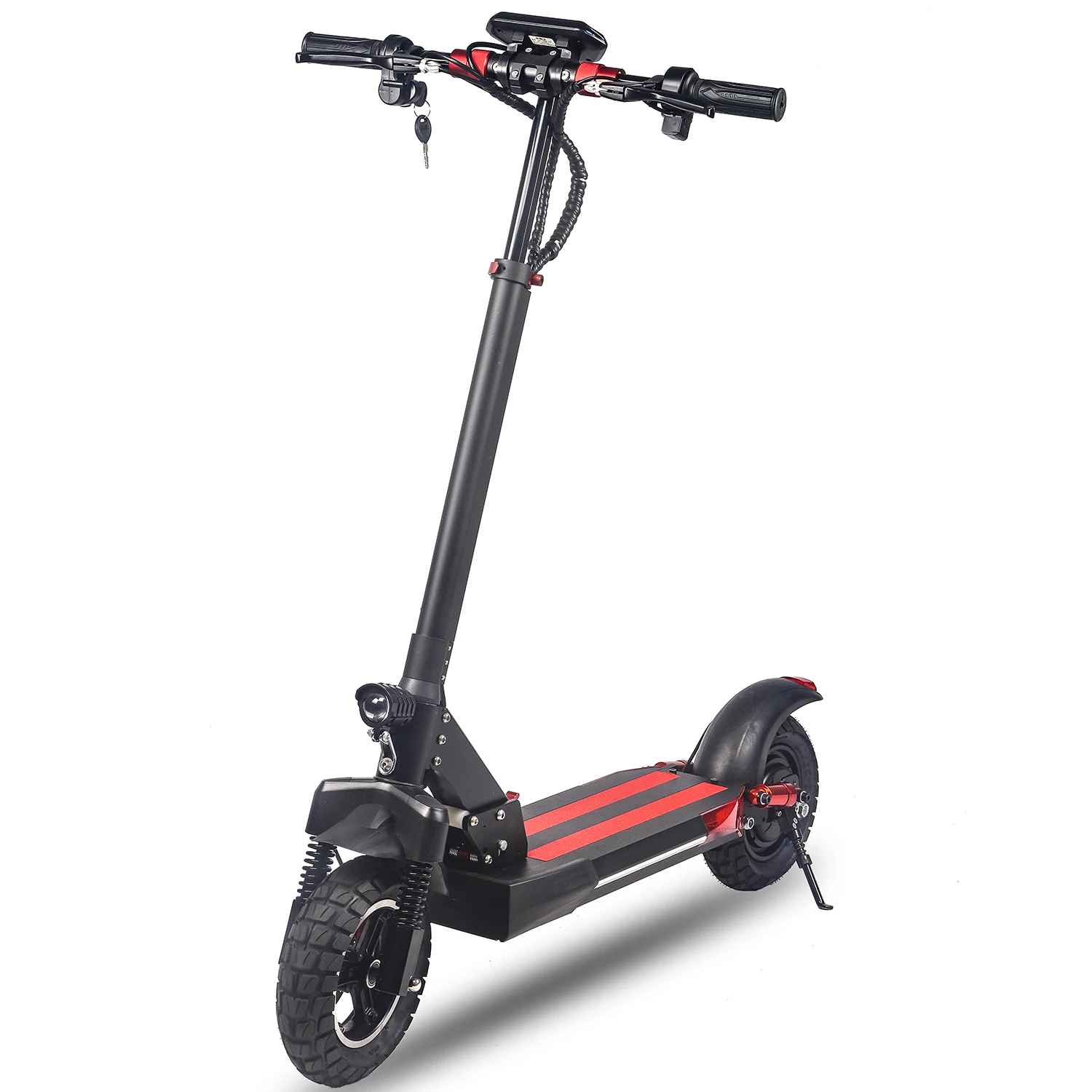 M4 E-scooter for Adults  28 Mph Max Speed & 25 Miles Max Range 10 Inch Tires 500w Motor Folding Commute E-scooter With Seat