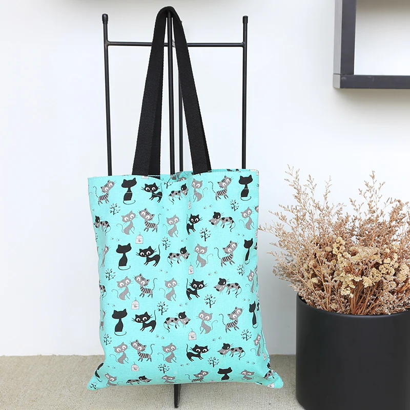 Factory Wholesale With Pocket Cotton Bags Custom Printed Logo Canvas Tote