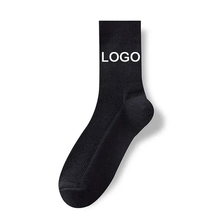 Germany hot selling Unisex High Quality Custom Logo Socks for Men and Women Colorful Wholesale sikl screen printing Socks