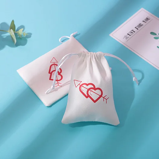 Luxury Dust Bag Velvet Necklace Pouch Velvet Gift Bag Velvet Jewelry Pouch