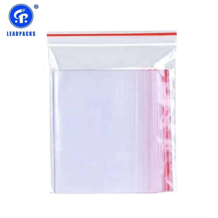 Size Customized High Quality Reclosabel PE Zip lock Zipper Bags