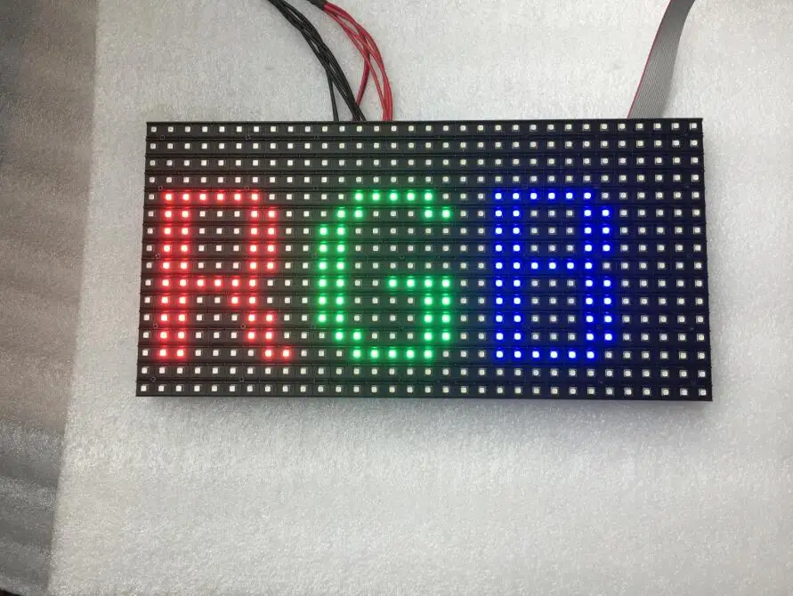 P8 Outdoor Led Display Smd Screen Panel Advertising Module 256mm X 128mm P0.95/P1.27/P1.46/P1.5