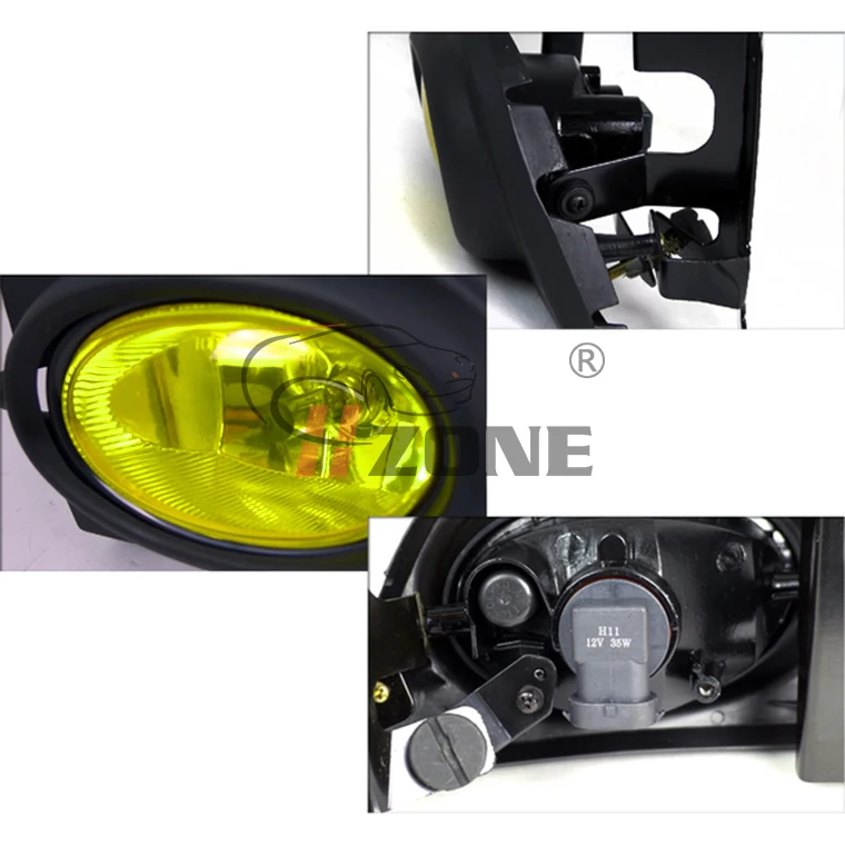 HEADLIGHT HEADLAM FOG LIGHTS FOR HONDA CIVIC 4D 2006-2008 H11 12V 55W LIGTH BULB