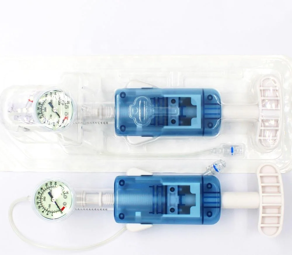 
Disposable medical new 30ml, 30atm indeflator Inflation Device 
