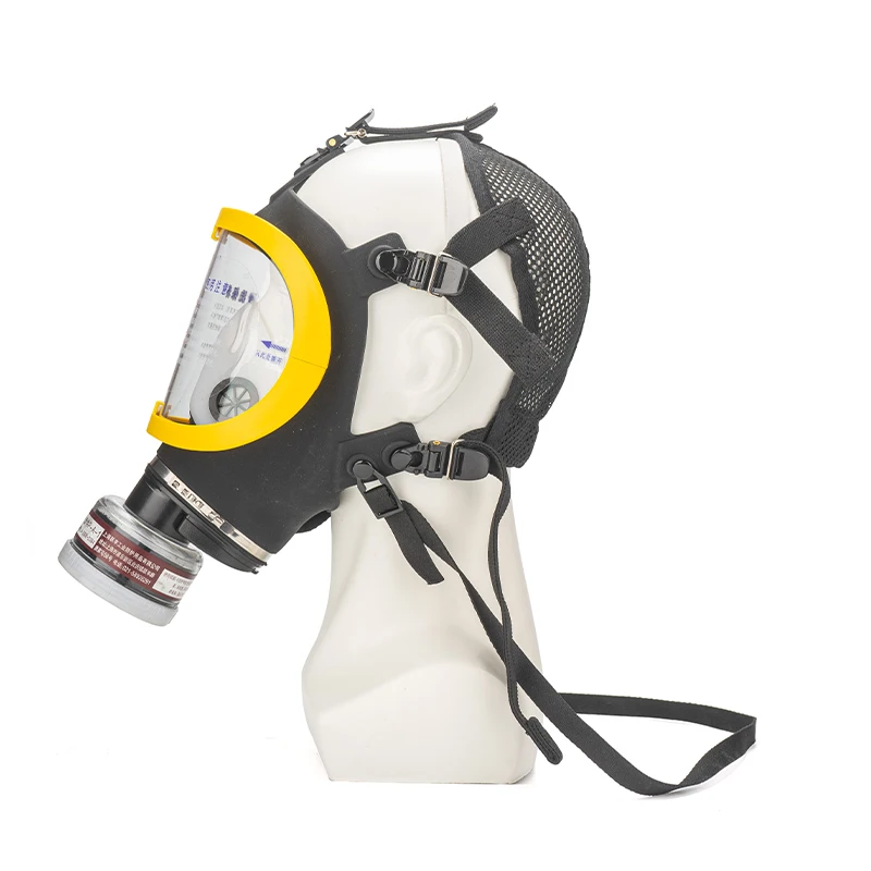 China Factory Full Face Gas mask respirators filter industrial protective chemical gas mask