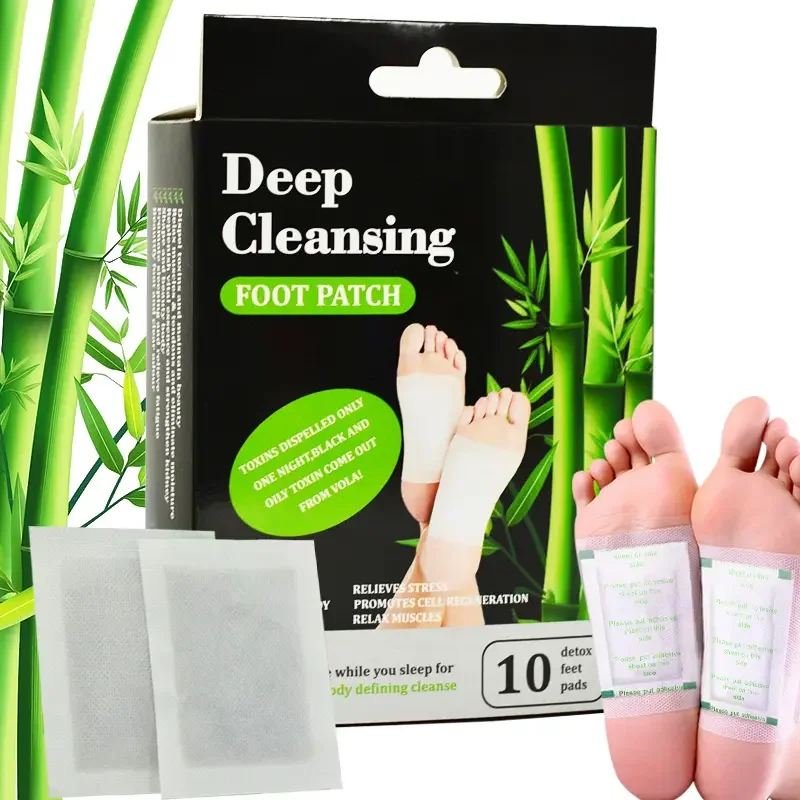 Hot selling foot detox pads relax feet patch pain relief patches for promoting sleeping weight loss deep cleansing pied