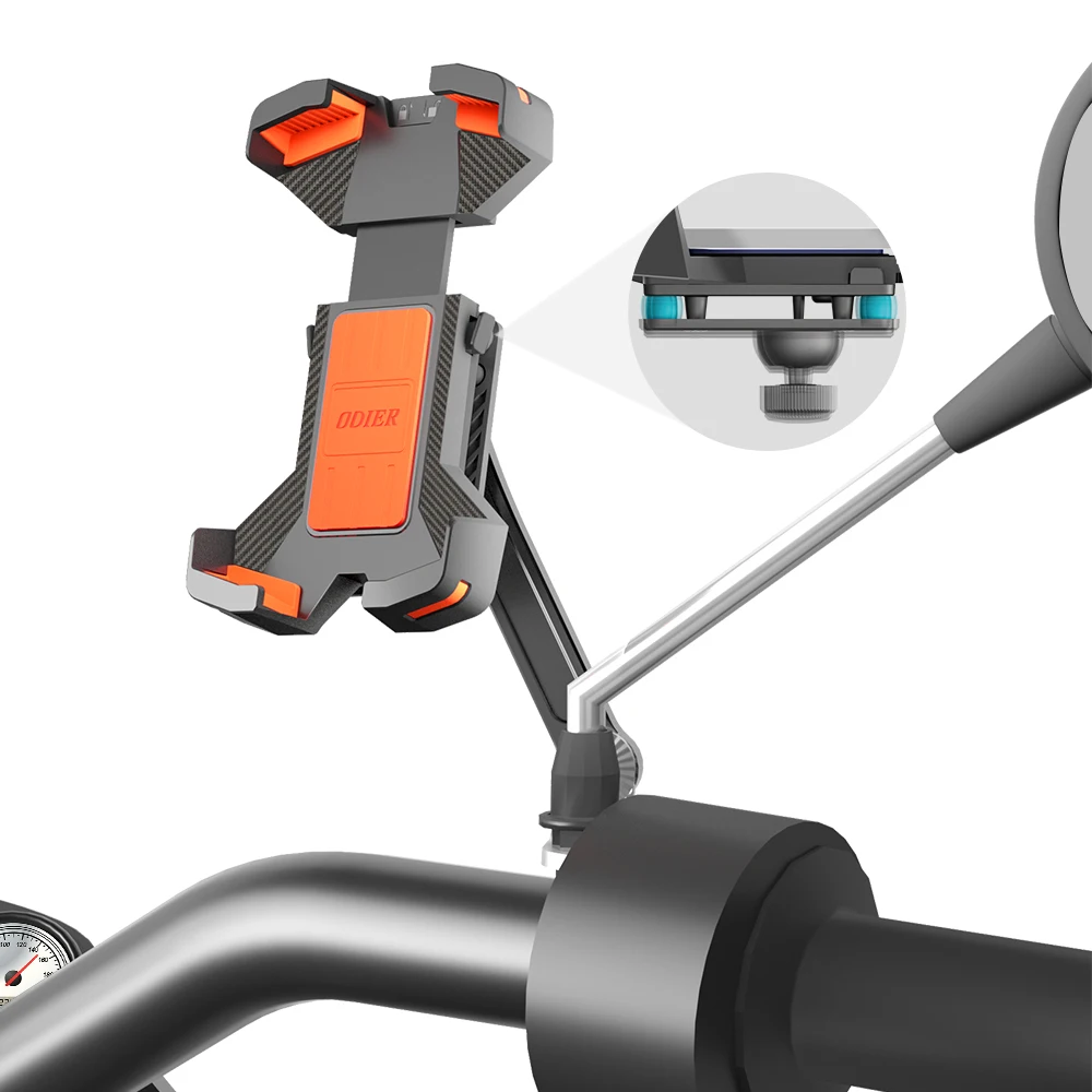 360 degree rotation motorcycle mobile phone mount phone holder bike 360 car bike rack holder mobile bike holder phone