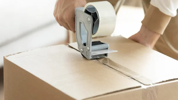 Custom Single Side Transparent BOPP Clear Adhesive Packing Tape Waterproof Acrylic Masking for Carton Sealing