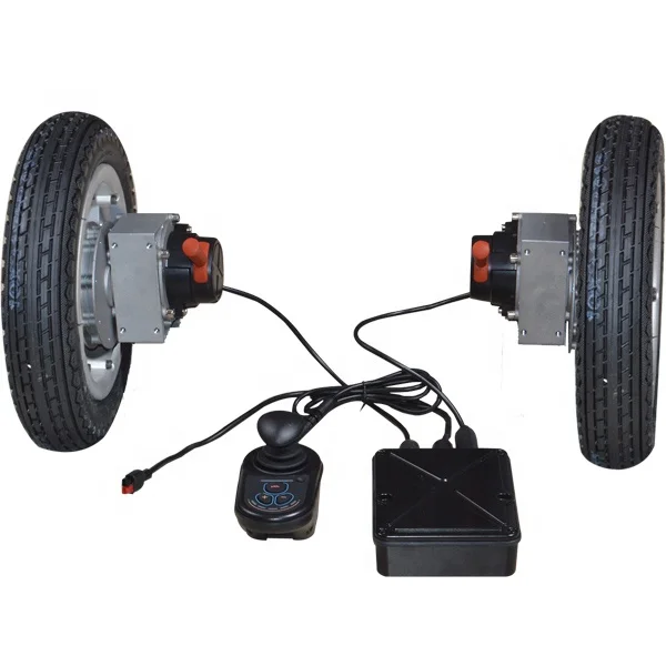 Electric wheel hub motor dc motor 24v 250w joystick controller for electric wheelchair