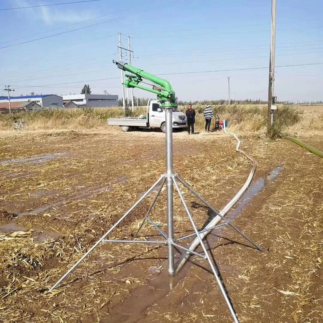 Hot-selling Agriculture Irrigation Big Water Sprinkler Tripod Stand Irrigation Spray Rain Gun Sprinkler