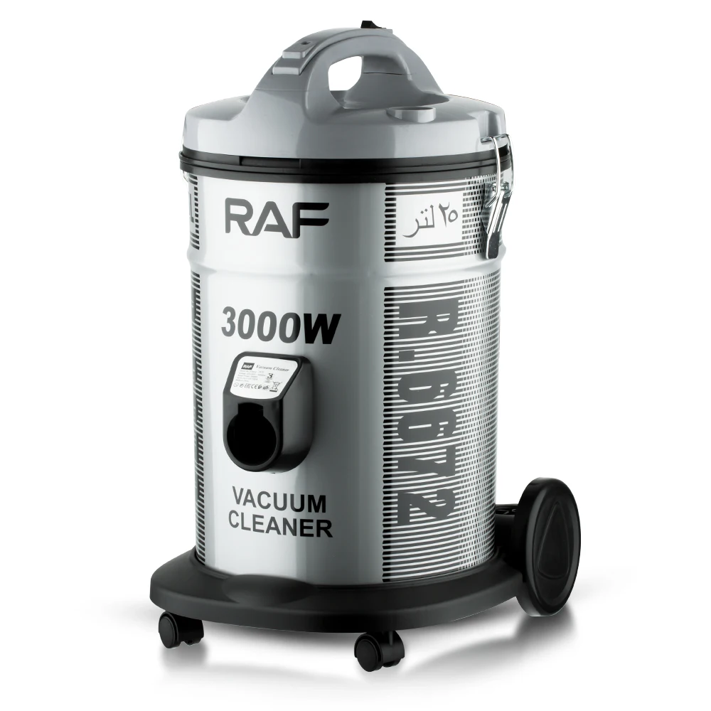 Raf Brand Strong Suction 3000W Powerful Lightweight Large Capacity 25L Bagged Canister Vacuum Cleaner