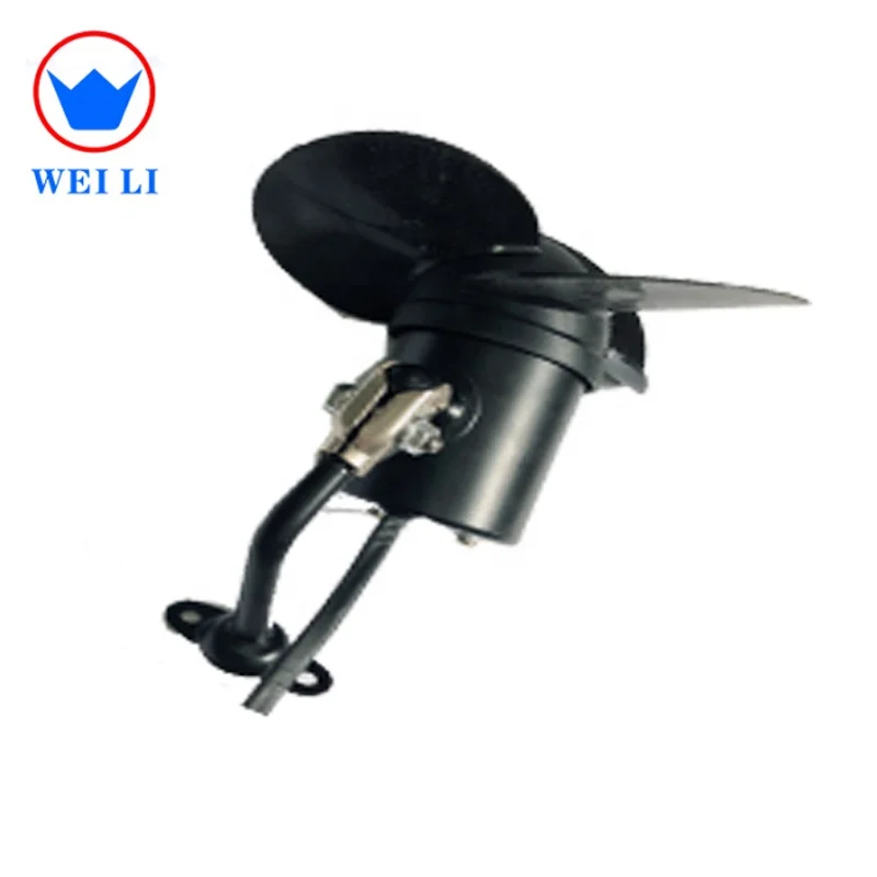 bus interior cooling fan Long pole driver fans black 24V motor for