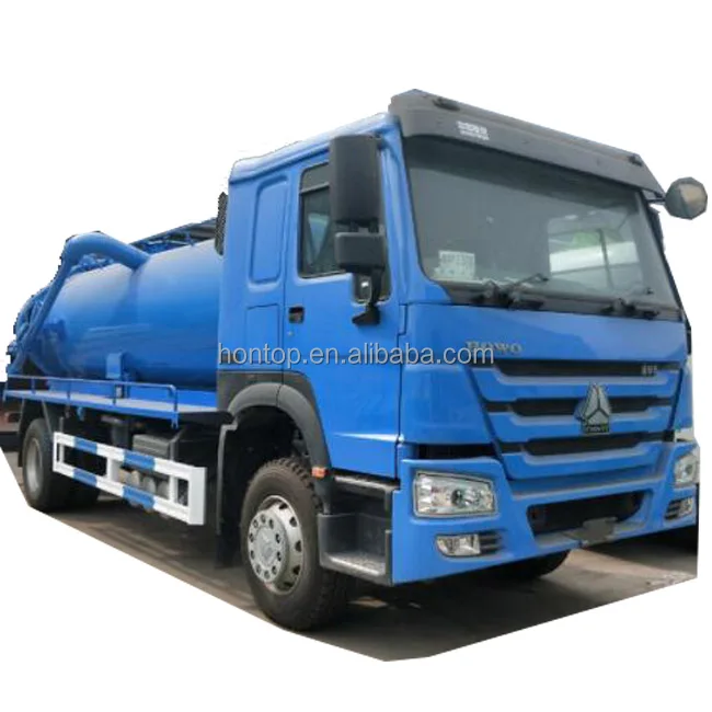 Sinotruck HOWO 12 М3 септический вакуумный всасывающий шланг для сточных вод 4x2 Фекалий