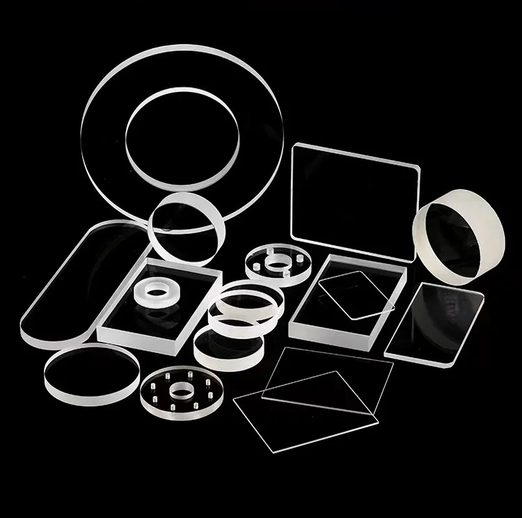 Custom High Temperature Resistant Transparent Quartz Glass Sheet